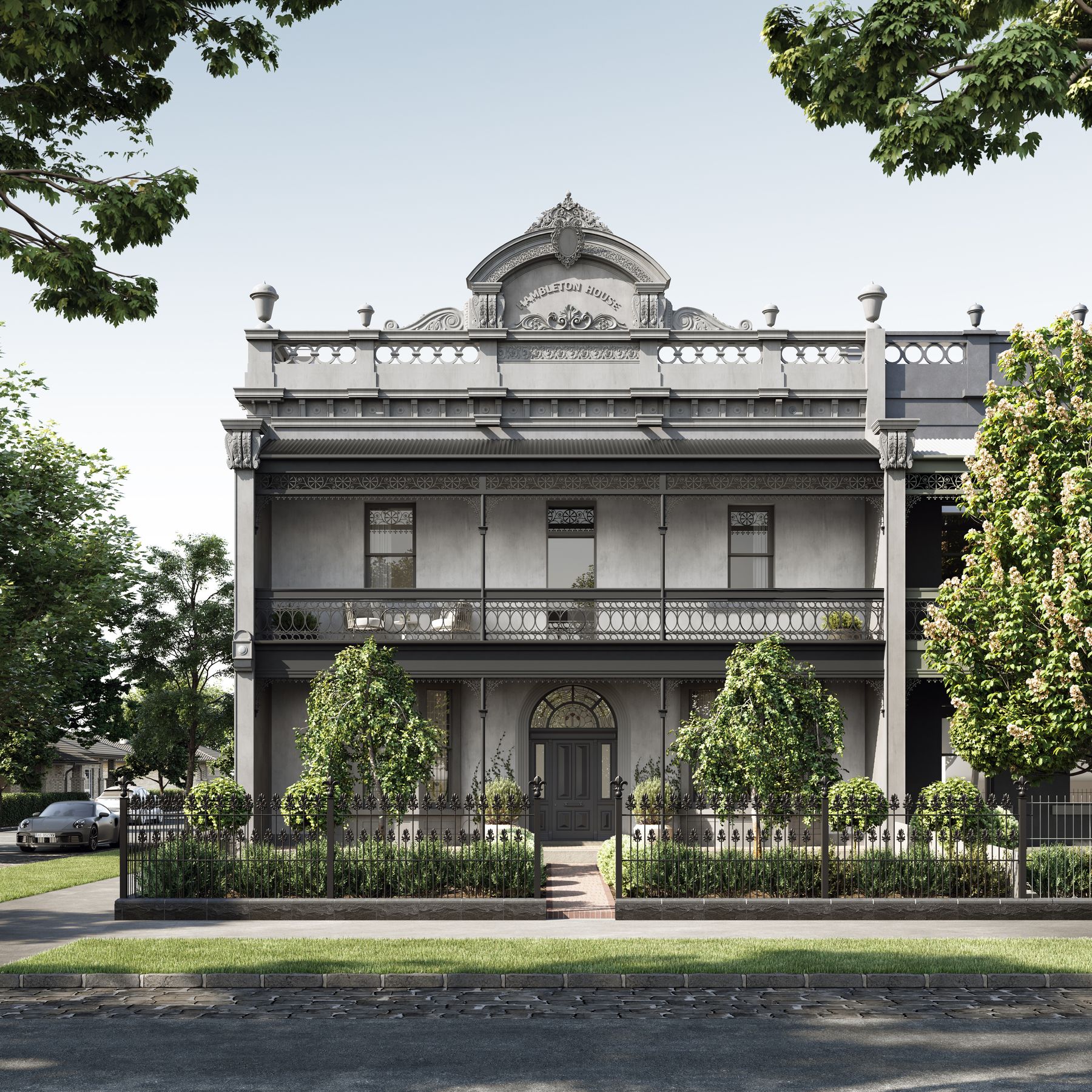 Hambleton House render